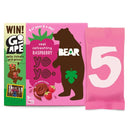 BEAR Fruit Yoyos Raspberry Multipack 5 x 20g