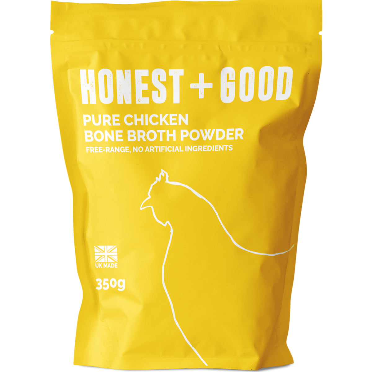 Honest + Good Pure Chicken Bone Broth Powder 300g WellEasy