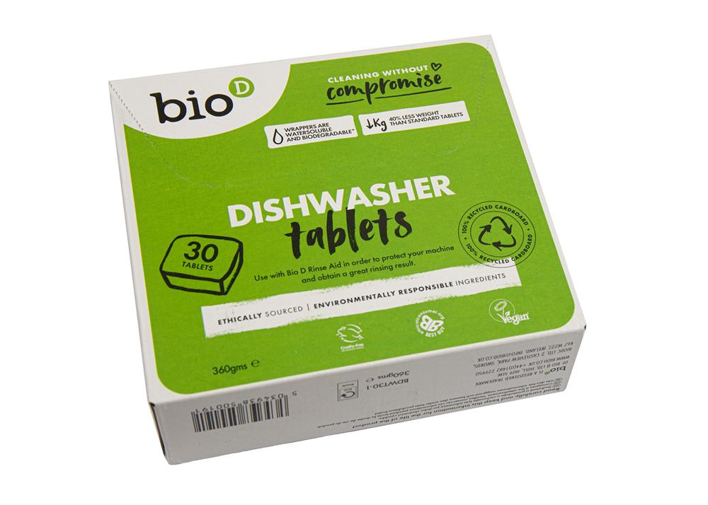 Bio Box Tablet Home Bio-D Dishwasher Tablets 30 tablets