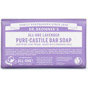 Dr Bronner's Pure Castile Bar Soap Lavender 140g