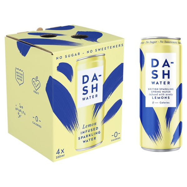 Dash Water - Lime Sparkling Water Multipack 4 x 330 ml