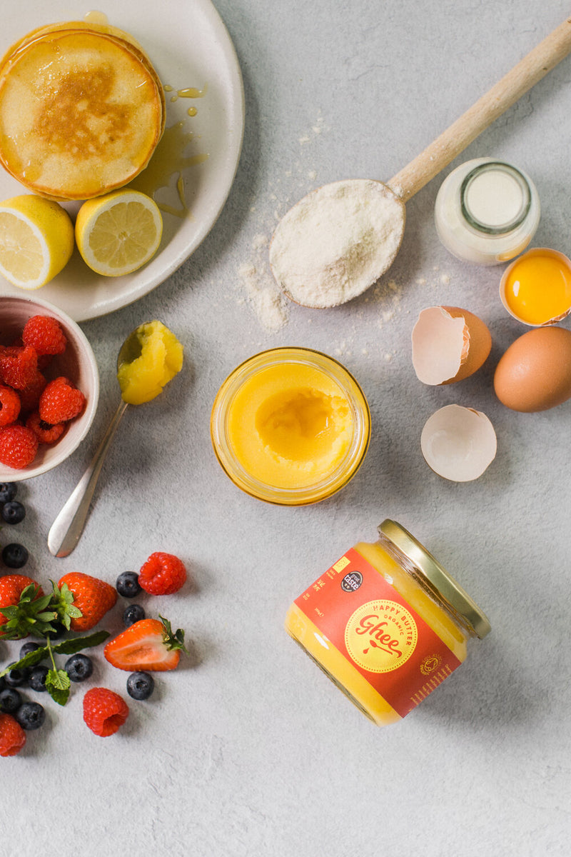Happy Butter Award Winning Organic Grass Fed Artisan Ghee 300g – WellEasy