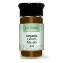 Just Natural Organic Garam Masala Glass Jar 34g