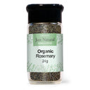 Just Natural Organic Rosemary Glass Jar 30g