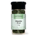Just Natural Organic Basil Glass Jar 12g