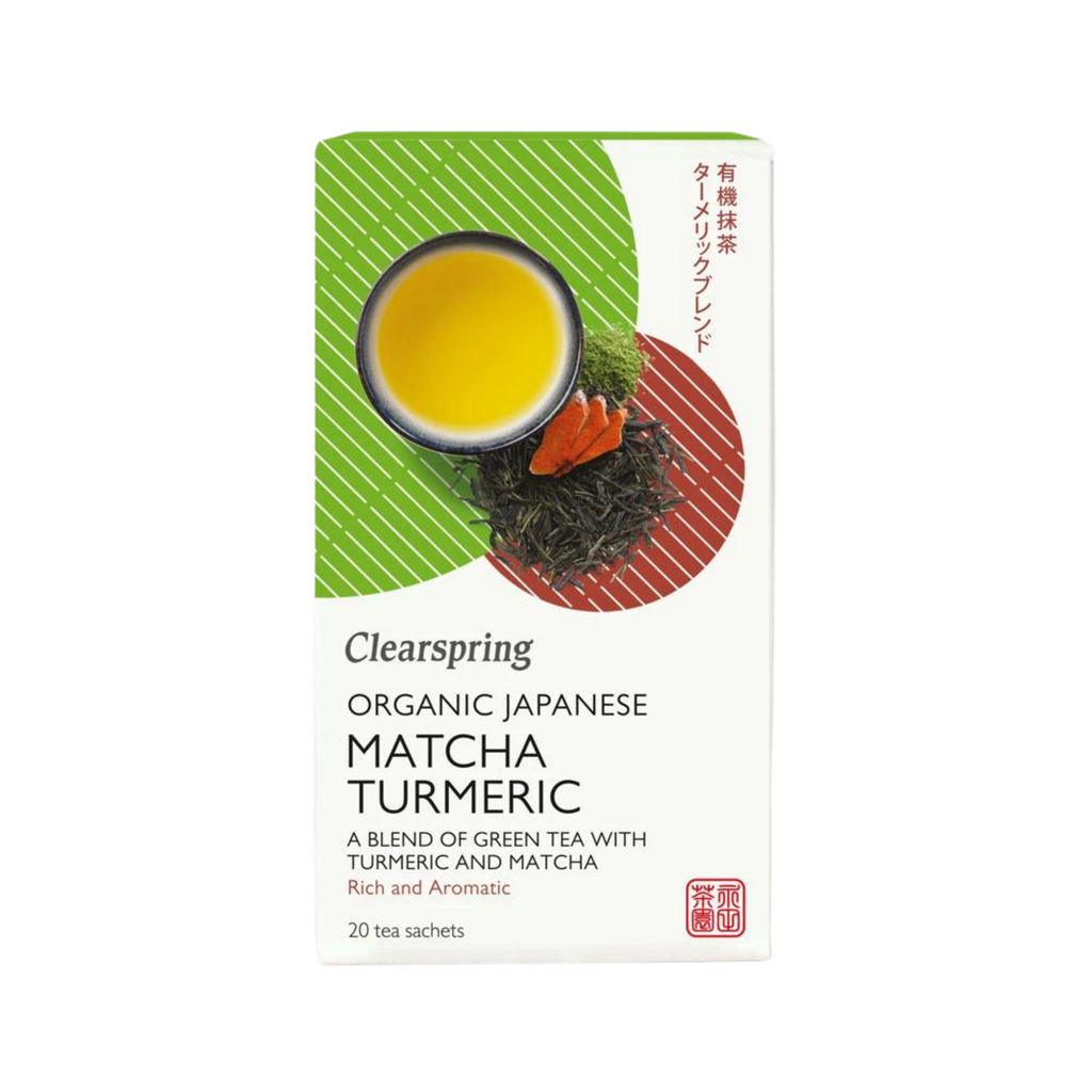 Clear Spring Match Set Home Drinks Tea Matcha Clearspring Organic Japanese Matcha Turmeric Tea ...