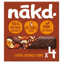 Nakd Cocoa Orange Bar Multipack (35gx4)