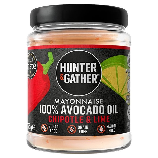 Hunter & Gather Avocado Oil Chipotle & Lime Mayo 175g
